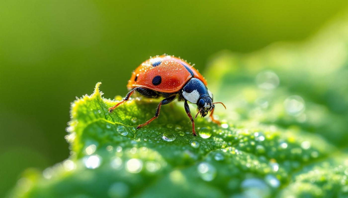 Stratégies écologiques pour contrôler les insectes rouges du jardin